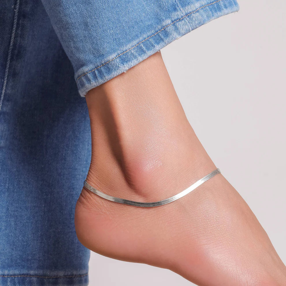 Anti Tarnish Lucky Snake Anklets – Elegant Charm, Everyday Shine