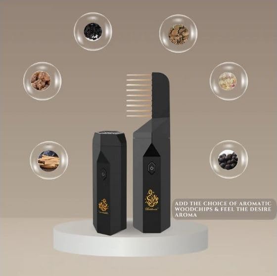 Portable Multifunctional Comb – Comb, Massage & Fragrance in One!