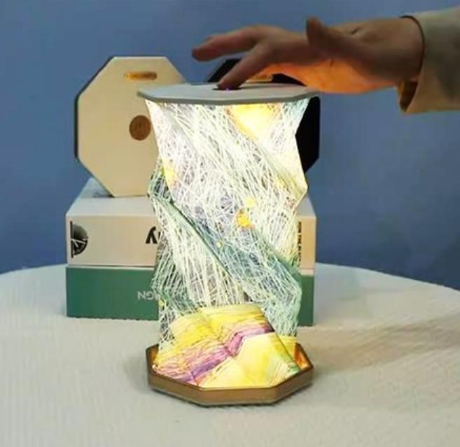 Creative Rotating Smart Touch Portable Night Light – Soothing Comfort for Your Baby’s Room