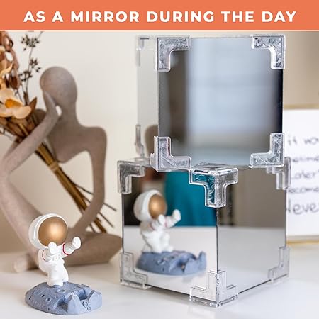 Decorative Tulip Mirror Lamp – A Bloom of Light & Elegance for Your Space