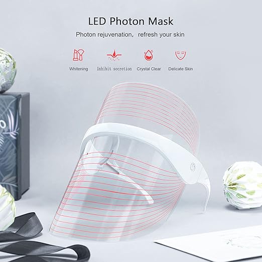 ✨ Transform Your Skin at Home with the LED Light Facial Mask ✨