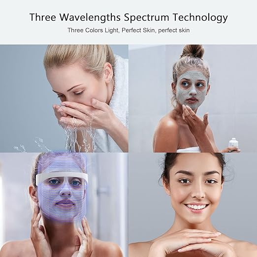 ✨ Transform Your Skin at Home with the LED Light Facial Mask ✨