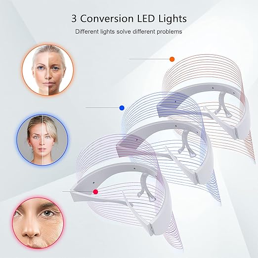 ✨ Transform Your Skin at Home with the LED Light Facial Mask ✨