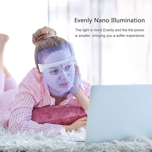 ✨ Transform Your Skin at Home with the LED Light Facial Mask ✨