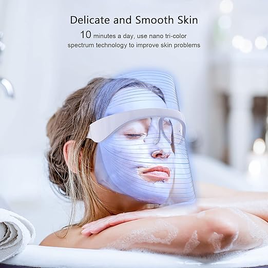 ✨ Transform Your Skin at Home with the LED Light Facial Mask ✨