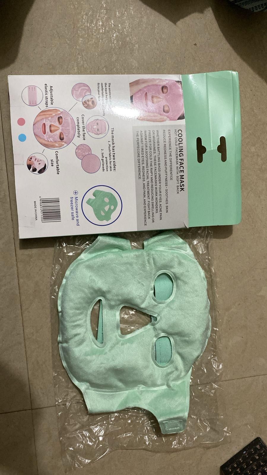 Cool Gel Full Face Mask – Ice Cooling Relief for Hot Summer Nights