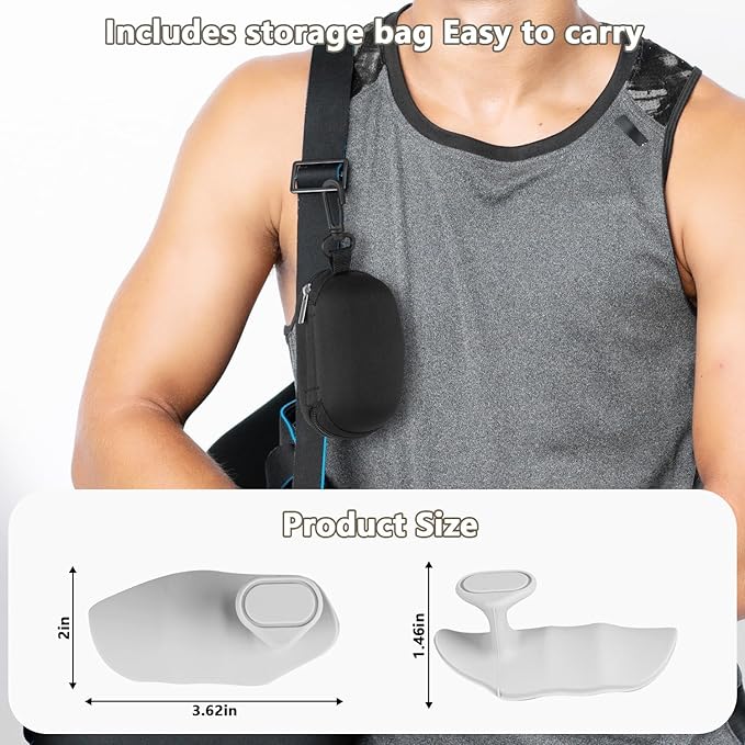 Rubber Gym Grips Fingerless Workout Grips - Ergonomic Rubber Hand Protector Gloves for Weight Lifting, Pull-Ups, Gym Training and Exercise, for men and women