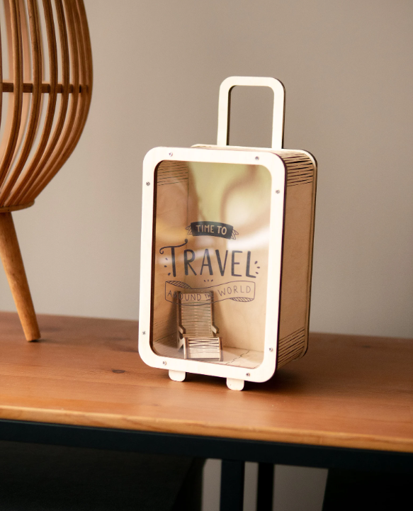 💰 Travel Money Saving Bag – Smart, Stylish & Secure Bank