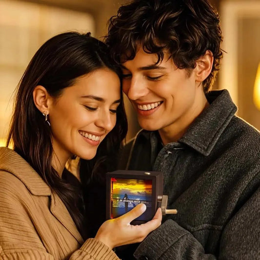 Custom 16-Photo Music Flipbook Frame