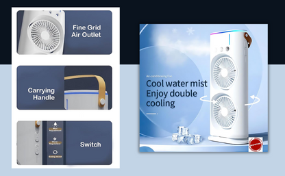 Stay Cool Anywhere, Anytime – The Ultimate Tabletop Cooling Fan for Office, Bedroom