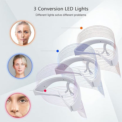 ✨ Transform Your Skin at Home with the LED Light Facial Mask ✨
