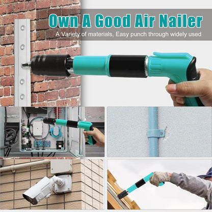 4 Speed Adjustable Manual Steel Concrete Nail Gun Tool