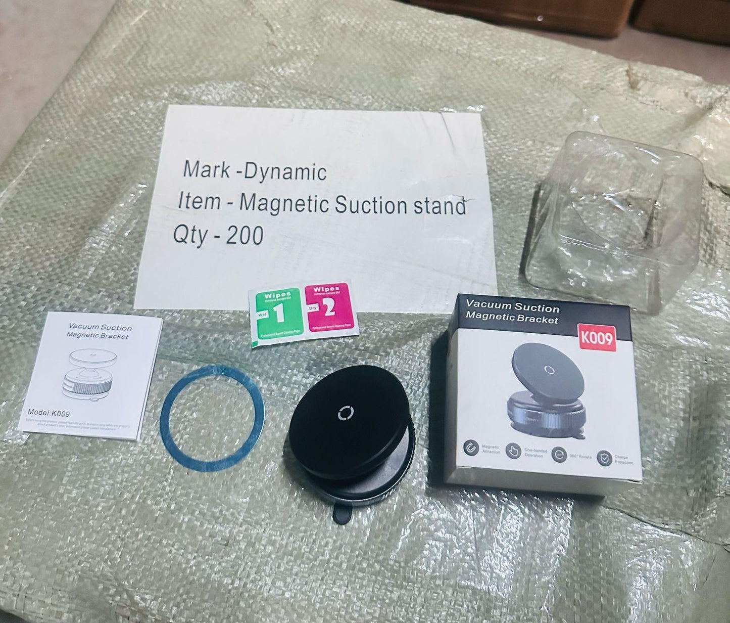 Vaccum Magnetic Phones Holder, Magnetic Car Phone Mount