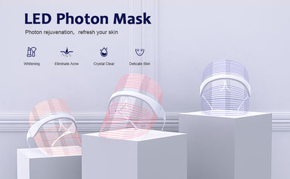 ✨ Transform Your Skin at Home with the LED Light Facial Mask ✨