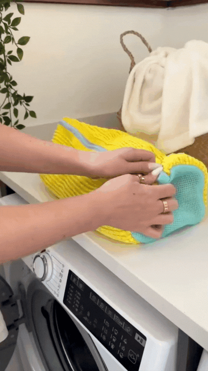 Shoe Washing Machine Bag Laundry Shoe Bag for Washer & Dryer, Reusable with Durable Zipper for Sneakers & Delicates 360° Deep Cleaning Washable Laundry Organizer Bag