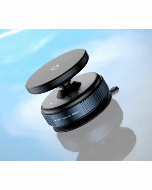 360° Vaccum Magnetic Phones Holder, Magnetic Car Phone Mount, Hands-Free Suction Cup Phones Holder for Car/Gym/Mirror/Shower, Car Mount Compatible with All Mobile (Extended)