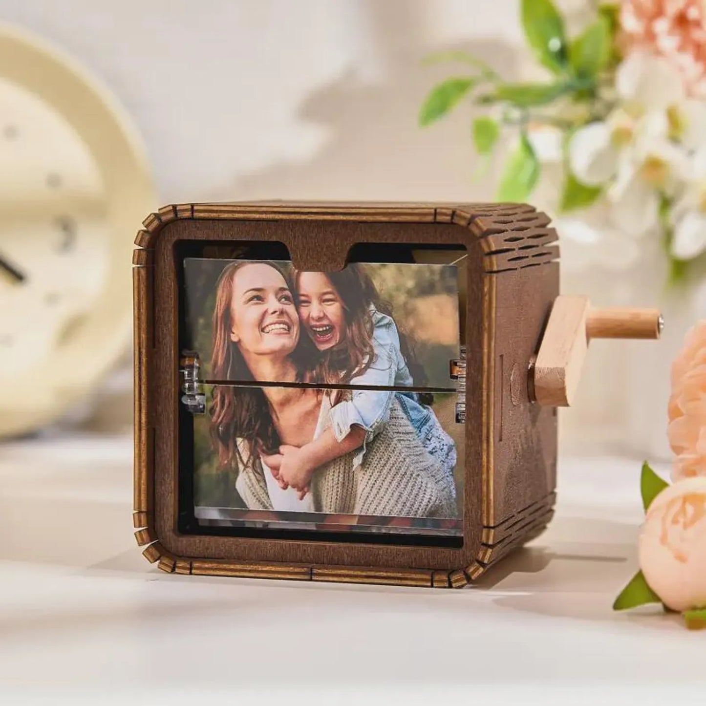 Custom 16-Photo Music Flipbook Frame