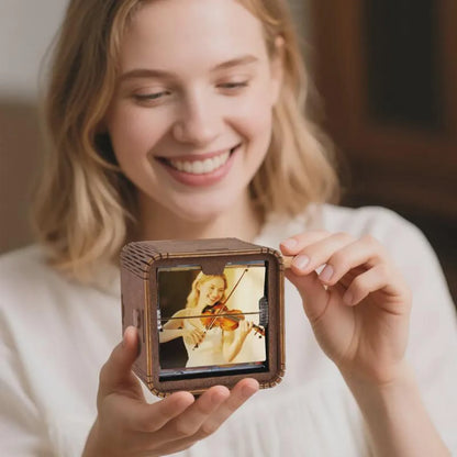 Custom 16-Photo Music Flipbook Frame